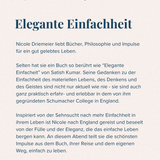 Elegante Einfachheit | Lesung | 12.09.2024 | 19-21 Uhr