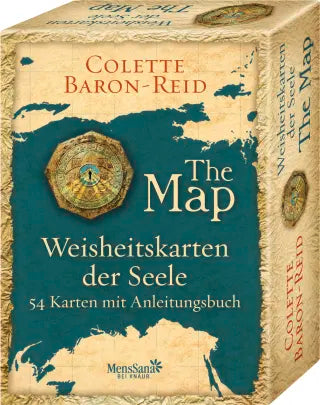 Weisheitskarten der Seele - The Map | 54 Karten mit Anleitungsbuch